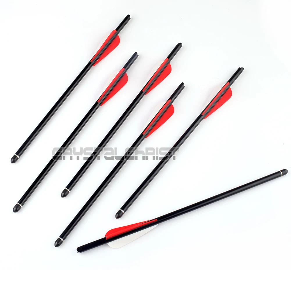 

12Pcs 20" Crossbow Bolts Aluminum Arrow for Hunting Target Practice Archery