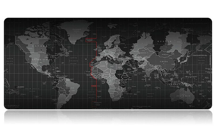3D печать резиновая большой размеры мира географические карты для быстрого скорость игры мышь прочного компьютеры ноутбуки коврики Pad игр