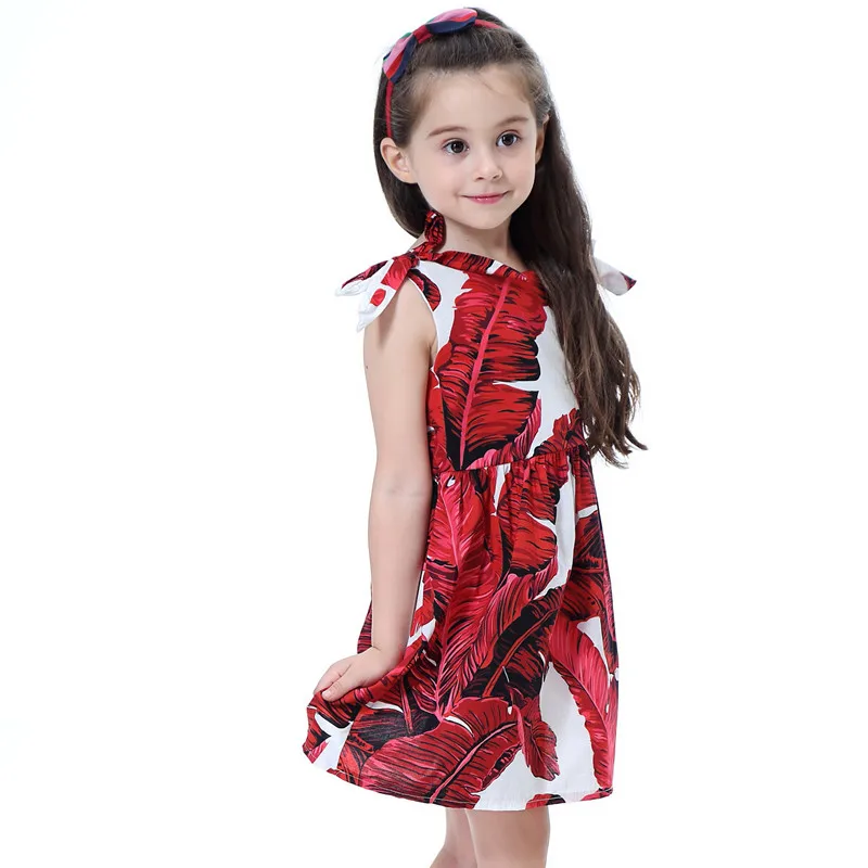 Summer Elegant Casual Baby Girls Dress Children Birthday Party Sleeveless A-line Dresses For Kids Vestidos Girls Princess Dress (1)