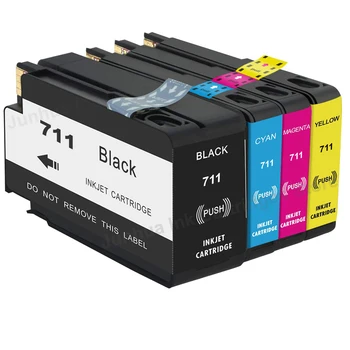 

Compatible Ink Cartridge Replacement for HP711 HP DesignJet T125 Printer (5ZY57A) T130 Printer (5ZY58A) T525 24-in Printer