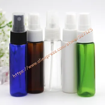

30ml pretty colors PET mini/samples bottle with many colors plastic sprayer.mist PET bottle. travel refillable perfume container