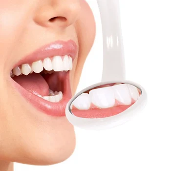 

Y&W&F LED light Mirror Teeth Oral Dental Mirror Super Bright Mouth Mirror Illuminated Tooth Care Tool Oral Hygiene Machine TSLM2