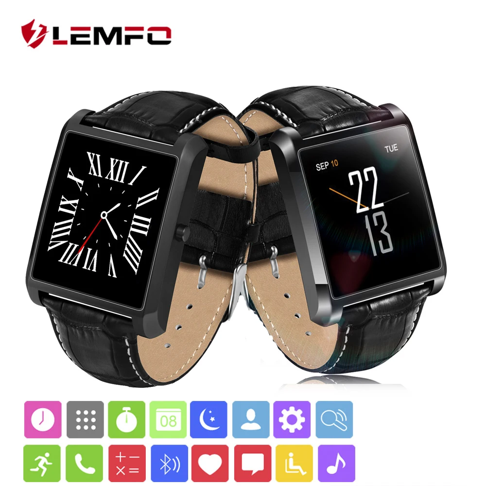 

LEMFO LF20 Smart Watch Men Women Wearable Devices Wrist Activity Trackers Heart Rate Monitor MTK2502 for IOS Android Phone