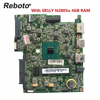 

Reboto High Quality For Lenovo Flex10 Flex 10 W8P Laptop Motherboard 90005252 With SR1LY N2805u 4GB RAM BM5338 MB 100% Tested
