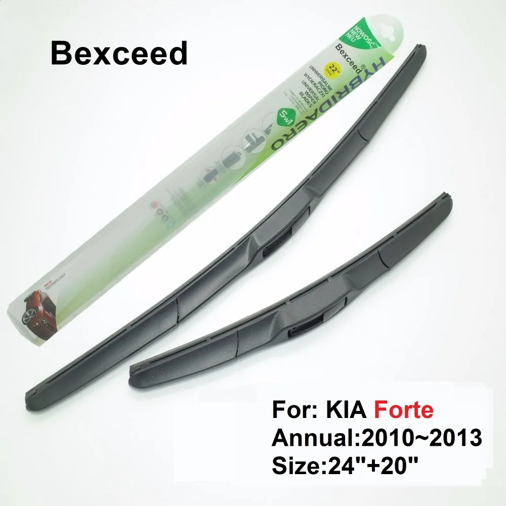 Hybrid Wiper Blade For KIA Forte 24"+20"Bexceed of Car Windshield 2010