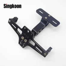 CNC мотоциклетные держатель номерного знака Рамка Кронштейн светодиодный свет для suzuki tl1000s suzuki gs 125 r125 ktm duke 790 690 duke Зумер