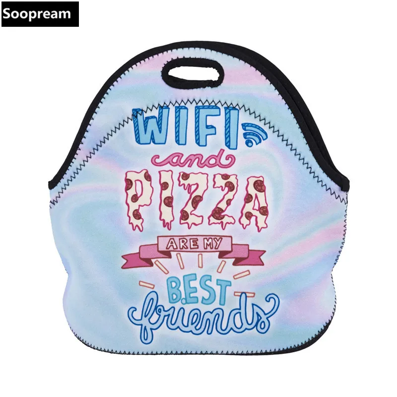 térmica lunch tote cooler lancheira Material : Nylon