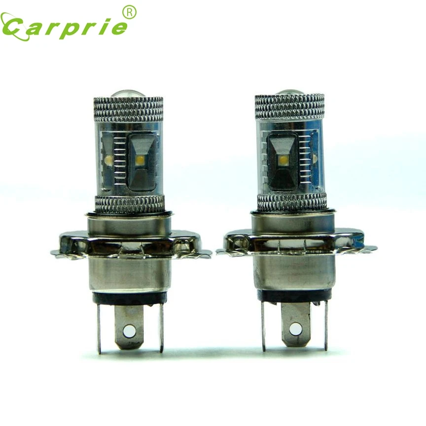 

pretty 2PCS COB LED H4 30W Pure White Light Car Head Light Bulb Lamp Signal Parking jy16