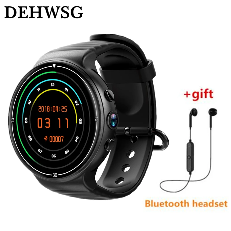 

I8 smart watch Android 7.0 MTK6737 1GB/16GB 4GSmartWatch Fitness Tracker Heart Rate GPS WiFi Bluetooth relogios PK KW88 lem7 H5