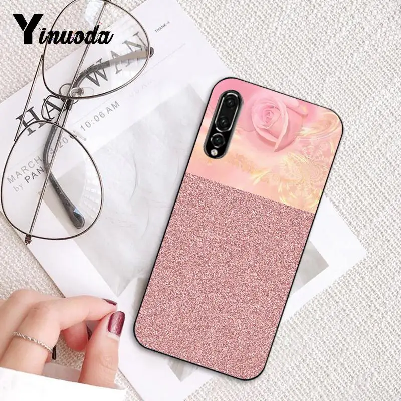 Gold Pink rose Glitter (5)