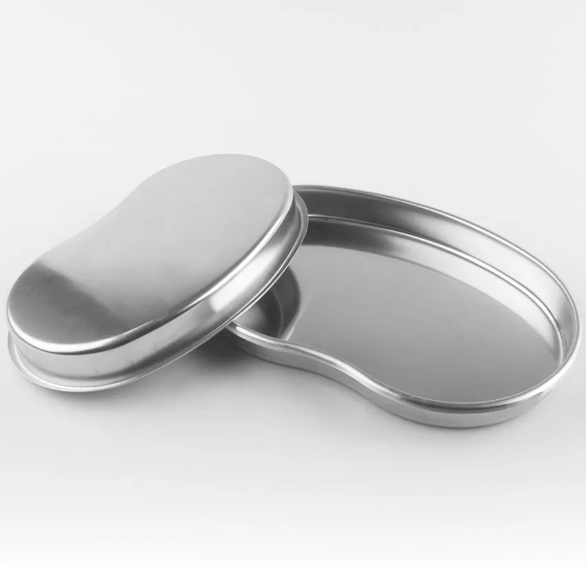 Tattoo Accessories Stainless Steel Medical Plate Surgical Bending Tray Disinfection Eyebrow Lip Permanent Makeup Body Art Dental Tattoo Accessories