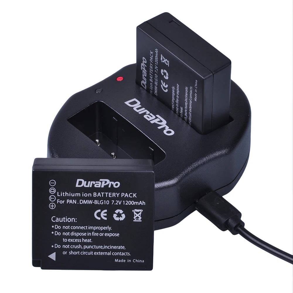 2 шт. DMW-BLG10 ДМВ BLG10 DMWBLG10 Камера Батарея+ USB Dual Зарядное устройство для цифрового фотоаппарата Panasonic BLG10E BLG10GK BLG10 DMC-GF6 DMC-GX7 GF6 GX7