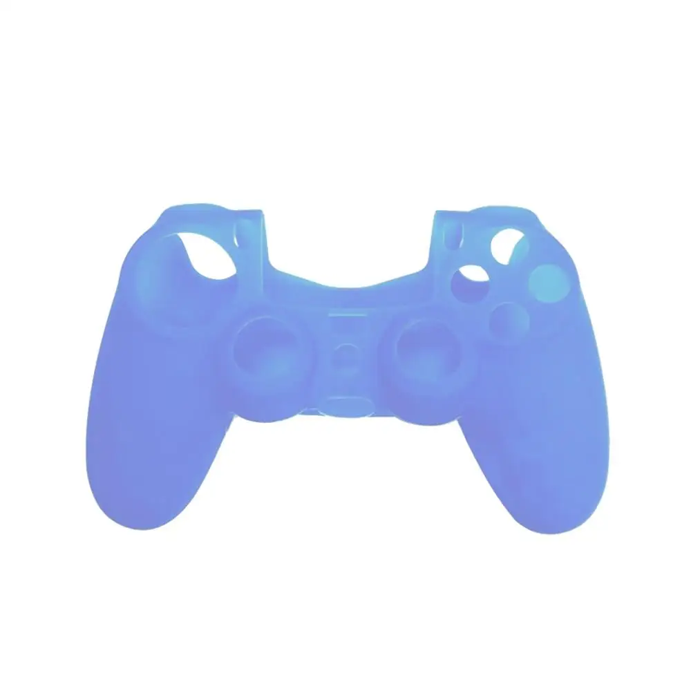 Bevigac силиконовый защитный чехол для sony Playstation PS4 Play Station PS 4 Dualshock 4 игровой джойстик - Цвет: Blue