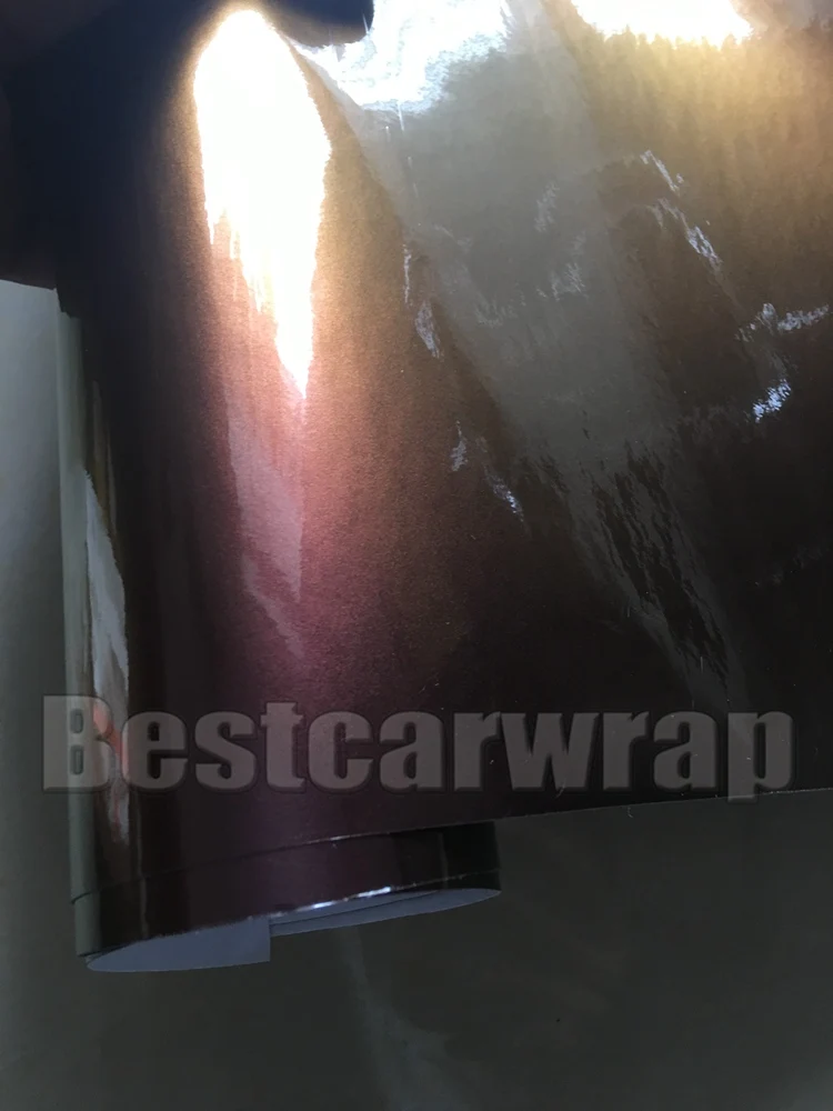 gloss shift car chameleon car wrappig styling with air bubble Free (3)