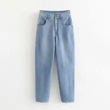 Популярные новые LJ60 два зерна пряжки джинсы-79111 Европейская и американская мода