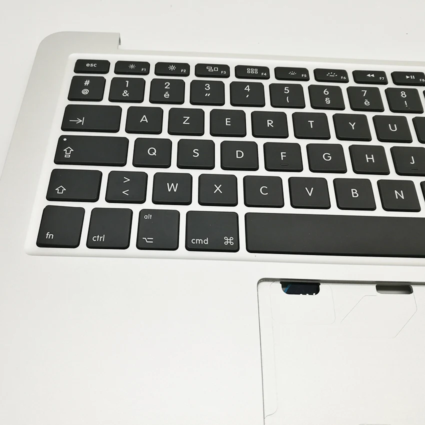 Новый AZERTY кружевная ткань чехол + клавиатура подсветка для Macbook Pro retina 13 "A1502 поздно 2013 Mid 2014