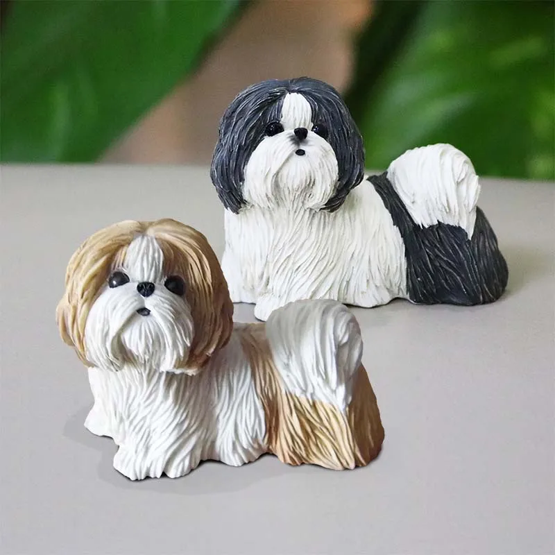 Mnotht мини игрушки 1/6 хризантемы Shih Tzu модель собаки китайские Животные Собака