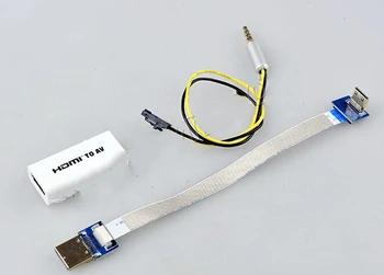 

Universal HD HDMI to AV to analog signal conversion board for FPV aerial Free Track Shipping