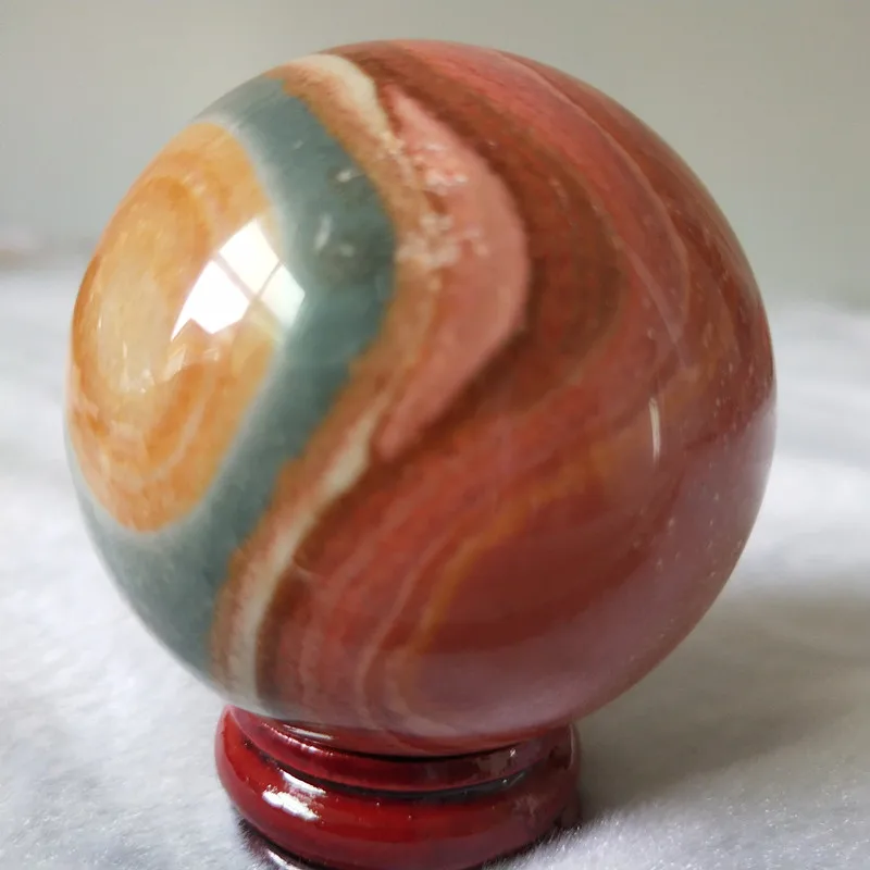 50-100mmNatural цвет богатый океан каменный шар кристалла divination энергетический каменный шар фотография декоративный шарик без дополнительного пигмента