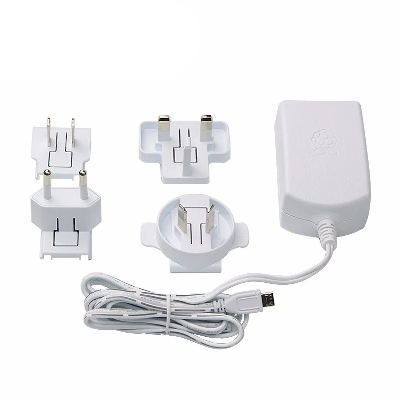 Official Raspberry Pi 3 Model B / B+ Power Supply 5.1V 2.5A Micro USB Power Adapter Charger with EU/US/UK/AU Plug Official Raspberry Pi 3 Model B / B+ Power Supply 5.1V 2.5A Micro USB Power Adapter Charger with EU/US/UK/AU Plug