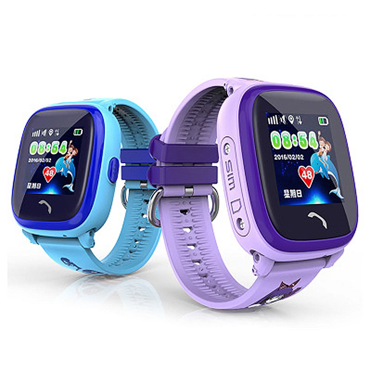 

Waterproof Children's smart watch DF25 Touch screen GPS LBS accurate positioning SOS Device tracking Anti-lost monitor Call