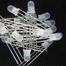 10 шт. LED 5 мм круглый рассеянный красный и зеленый два Цвет общий катод светодиод Светодиод