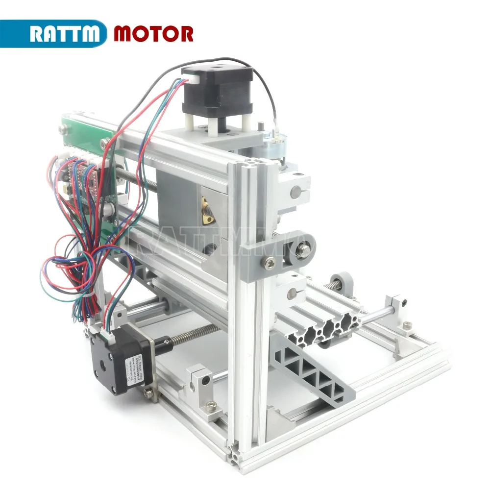 CNC1610, Мини diy ЧПУ древесины маршрутизатор, рабочая зона 160x100x45 мм 3 оси резьба по дереву машина, Grbl управления