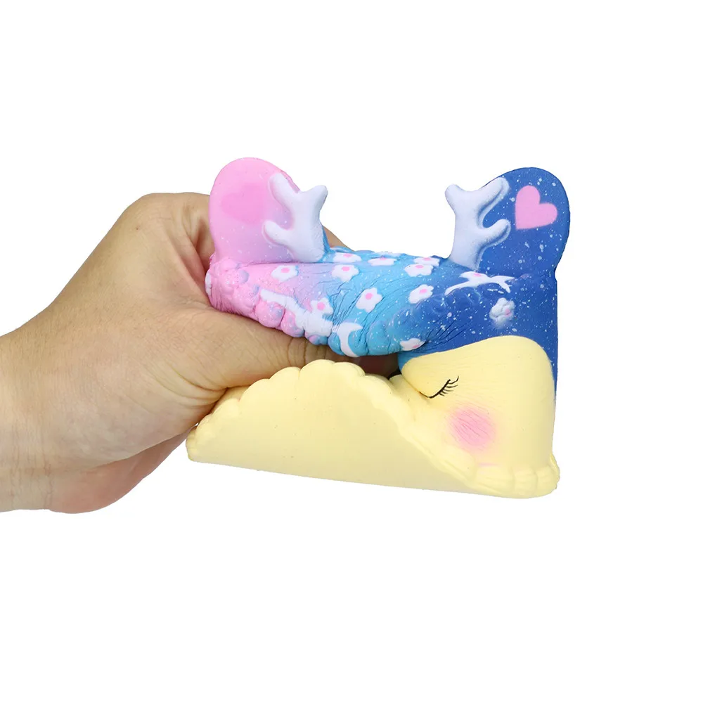 Звездное олень торт надувные игрушки Мягкий медленно распрямляющийся мягкий выдавите крем Ароматические декомпрессии снимает стресс игрушка Z110