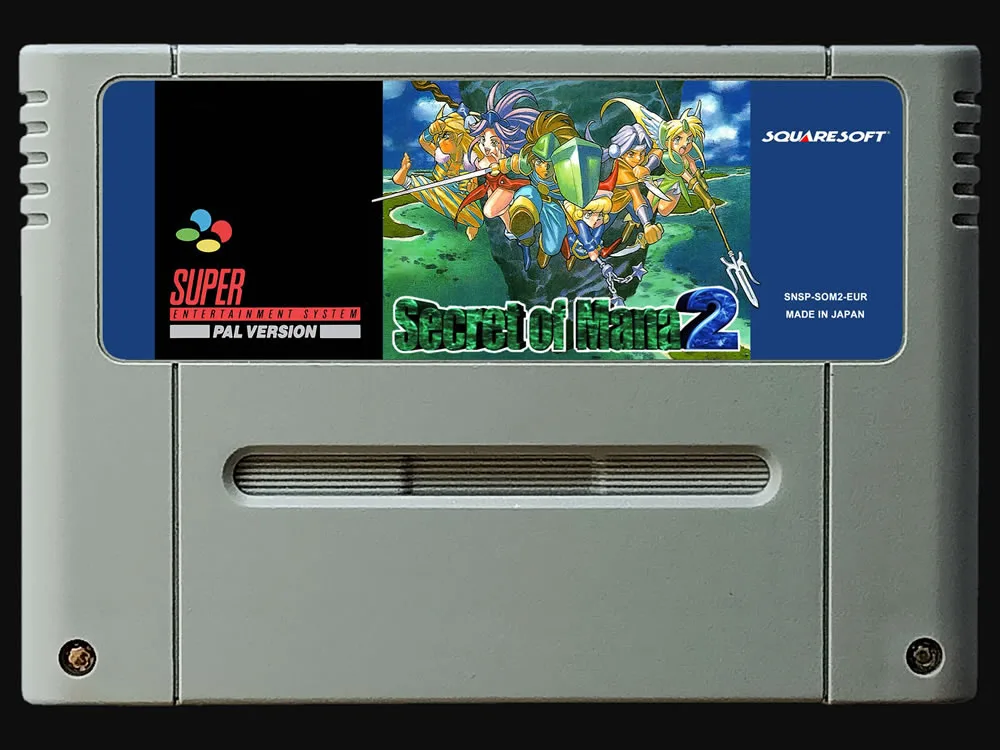 16 битные игры ** Secret of Mana 2 ( PAL Европейская версия! Английский язык!)|Игры для