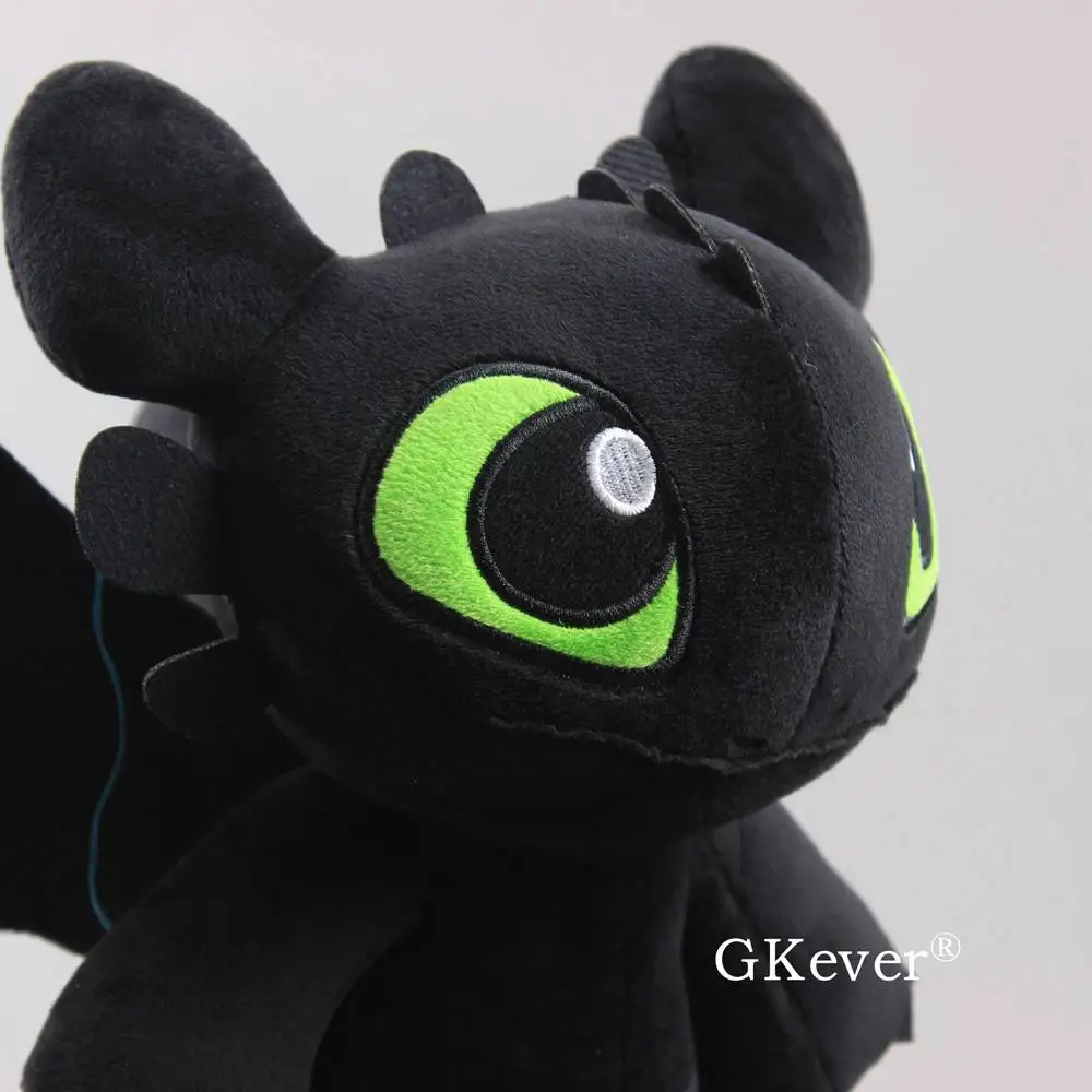 Movie Dolls How to Train Your Dragon Toothless Light Fury Stuffed Animals 1" 30 cm Soft Plush Toys Gift