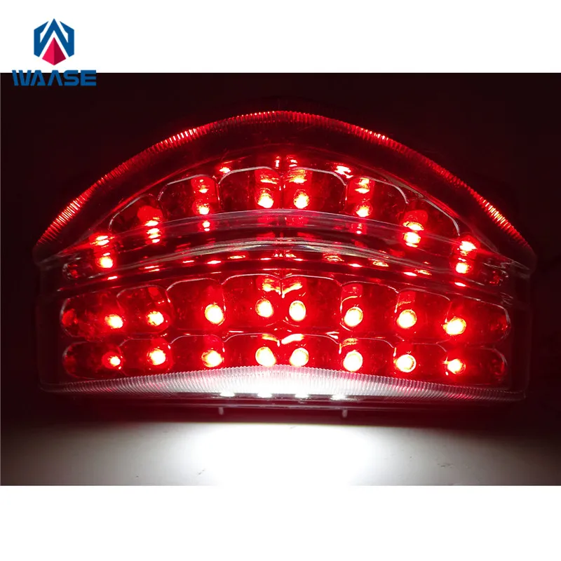 Waase для Honda CBR600F4i CBR 600 F4i 2001 2002 2003 хромированный задний фонарь Тормозные Сигналы
