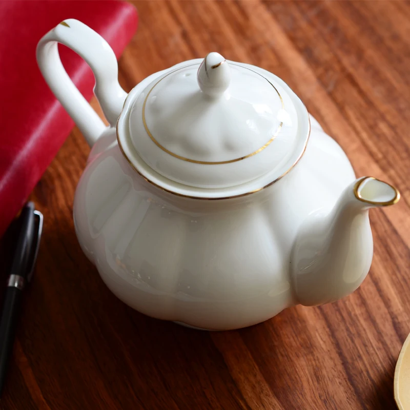 Континентальная Кофеварка костяного фарфора английский послеобеденный чай чайный набор бытовой большой емкости фильтр керамика