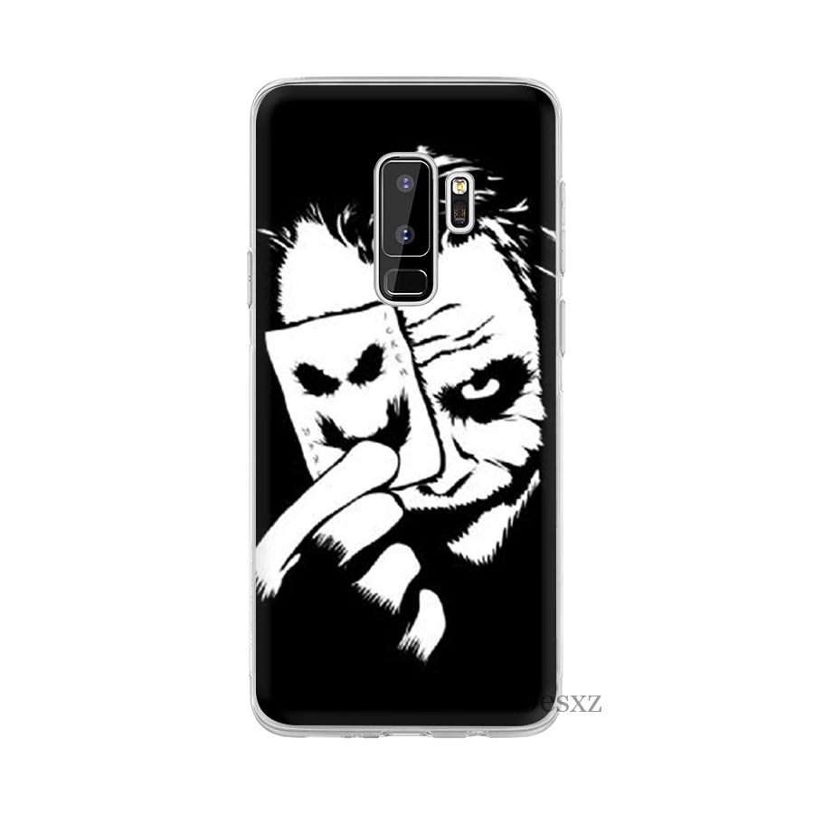 Чехол с Бэтменом и джокером для Samsung M10 M20 M30 M40 S6 S7 Edge S8 S9 S10 Plus S10e Note 8 9 10 милый