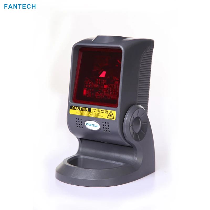 Fantech Laser Barcode Qr Code Scanner For Supermaket Cashier 1400lines