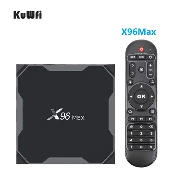 

Android X96Max Smart 4K 8.1 TV Box S905X2 LPDDR4 Quad Core 2.4G&5GHz 4GB 32GB 64GB Wifi BT 1000M 4K Set top box X96 Max X2