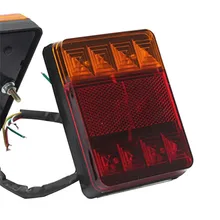^^Best Offers DJSona 1 pcs 12V LED tail light for trailer Car Truck LED Rear Tail Light Warning Lights Rear Lamps Taillight Hot Sale ^^Best Offers DJSona 1 pcs 12V LED tail light for trailer Car Truck LED Rear Tail Light Warning Lights Rear Lamps Taillight Hot Sale