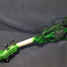 Резной дракон прокрутки 4/4 Электрический Скрипки, Массив дерева, новые модернизированная модель 8688