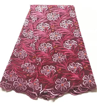 

High Quality Mesh Nigerian Lace Fabrics 2019 Tulle Embroidered African Lace Fabric Guipure French Net Eco-Friendly Lace Fabric