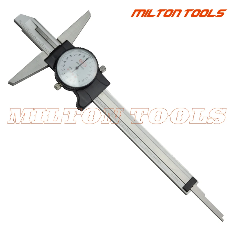 0150mm 6" Stainless Steel Dial Depth Vernier Caliper Micrometer Depth