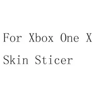 Заказчики пользовательского дизайна полная лицевая панель кожи консоли и наклейка на контроллер для Xbox One X консоли+ контроллер кожи