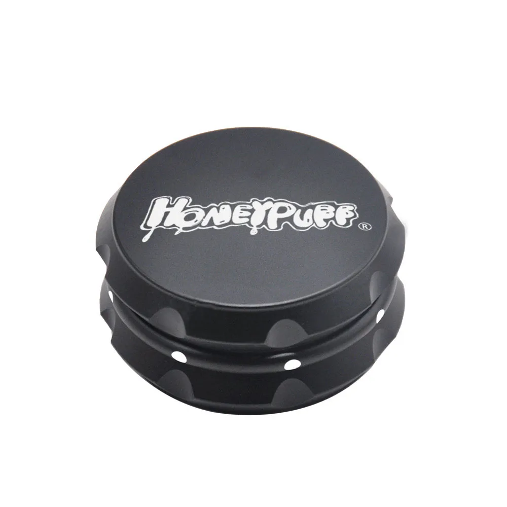 

HONEYPUFF Air Craft Aluminum Smoking Grinder 60MM 3 Piece With Diamond Teeth Metal Tobacco Herb Grinder Herb Crusher