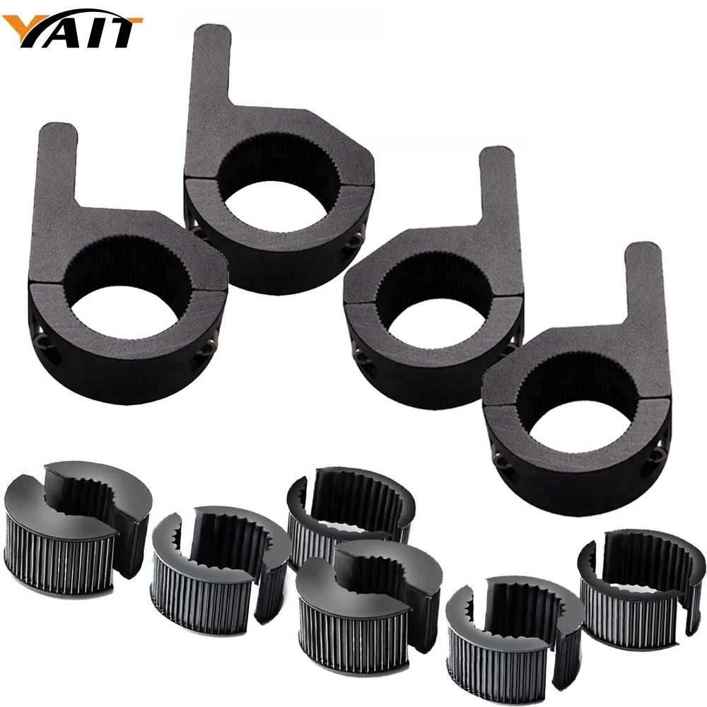 

Yait 4PCS Clamp Mounting for Led Light Bar LED Off-Road Light Bar Horizontal Bar Clamp Mounting Kit 1"/1.5"/1.75"/2" bar clamp