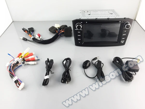 Flash Deal 7" Android 9.0 Pie OS Car DVD Multimedia Navigation GPS Radio for Toyota Avensis 2005-2007 with ADAS Function Support 3