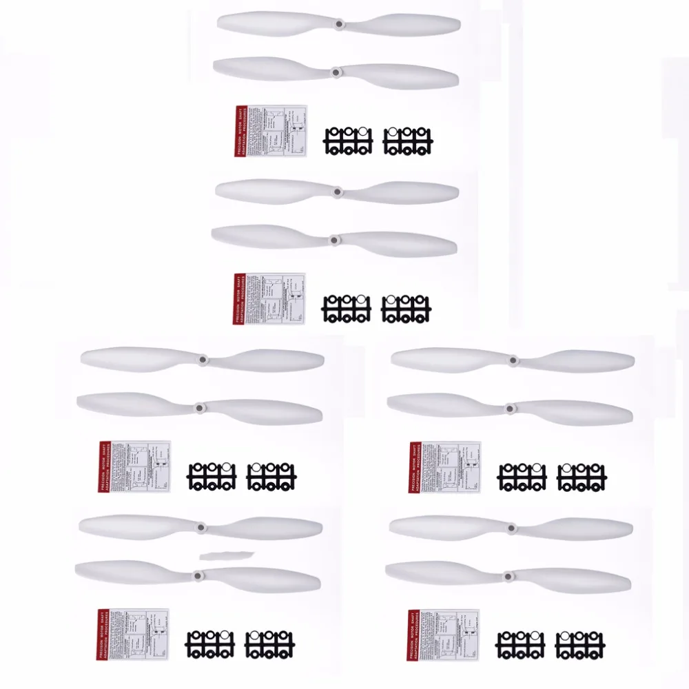 12 шт. 1045 пропеллер 10 дюймов CW CCW 10X45 реквизит аксессуар для F450 F550 Дрон DIY Quad-радиуправляемый вертолет лезвие запасные части КРЫЛО вентиляторы