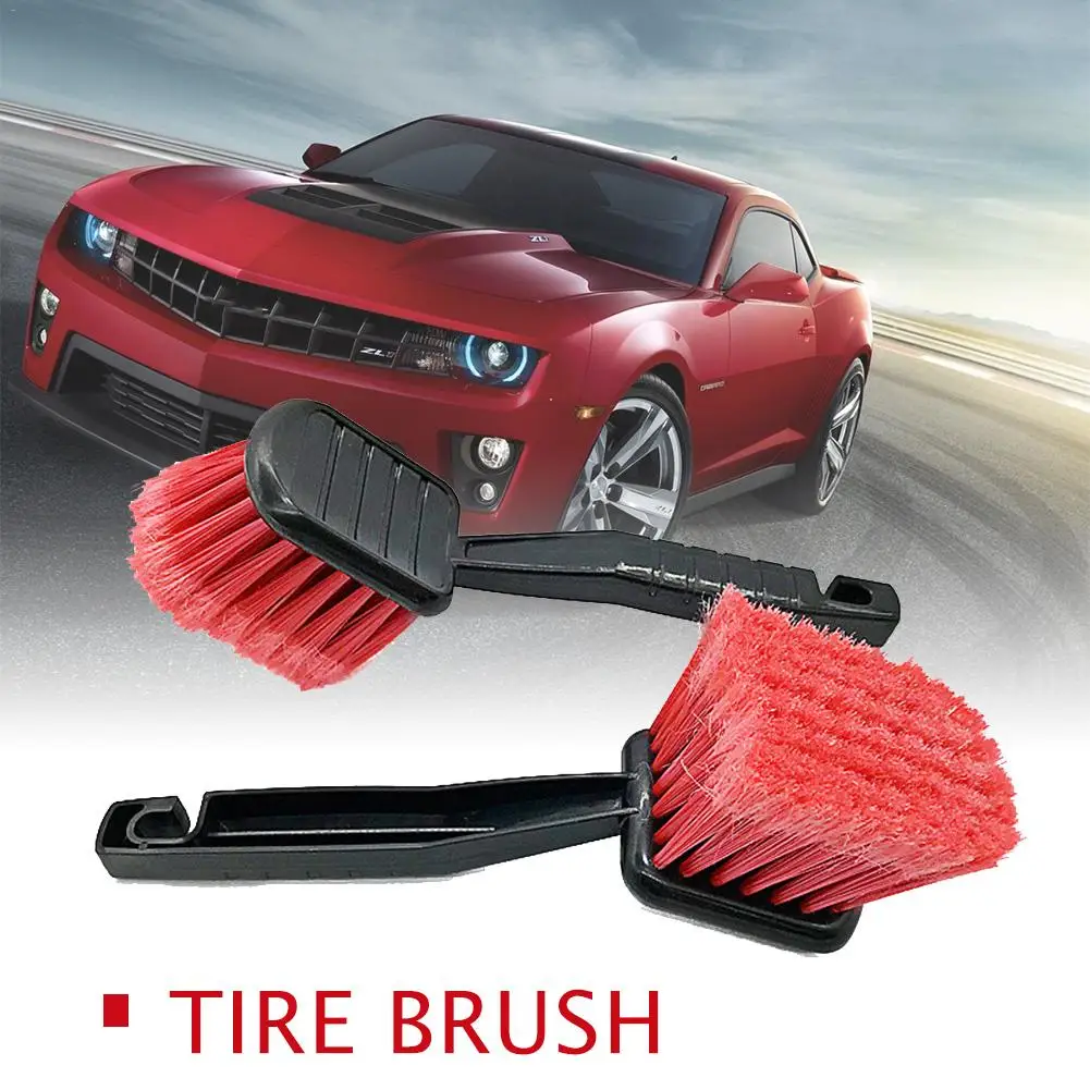 Car Wheel Brush Tire Rim Cleaner Soft Bristle Rim Detailing Brush