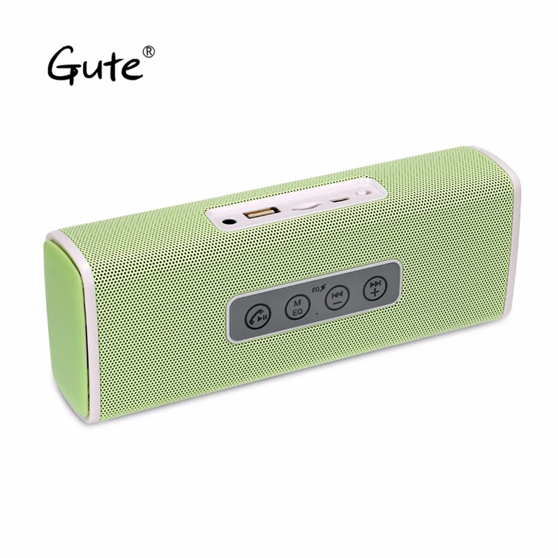 

Gute 2019 Bluetooth wireless square bass Radio FM handfree call outdoor Stereo Loudspeaker enceinte bluetooth portable F4 beer