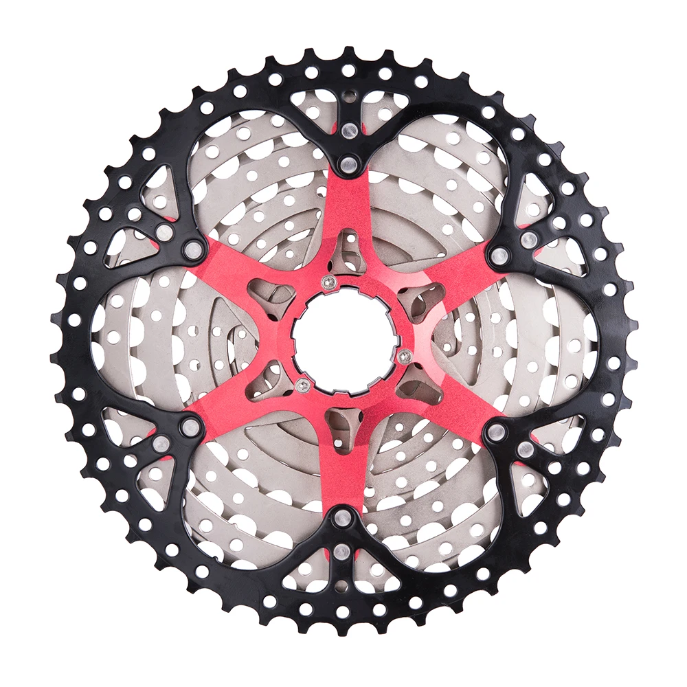ZTTO MTB велосипед 9 скоростей 11 46T кассета s звездочки широкий коэффициент 9v k7