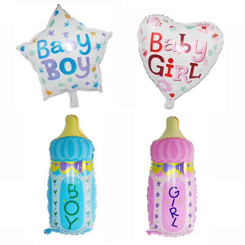

Baby Shower Balloons Its A Boy Girl Blue Pink 1st Birthday Balloons 1 Anniverssary Party Photograph Supplies