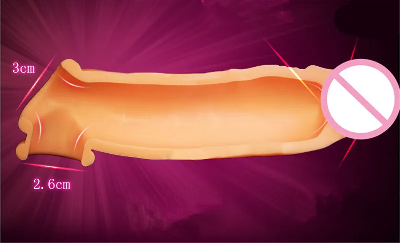 Newest Adult Sex Products Silicone Reusable Condoms Male Penis Lengthening Soft Contex Dick Ring Couples Sex Toys for men 5