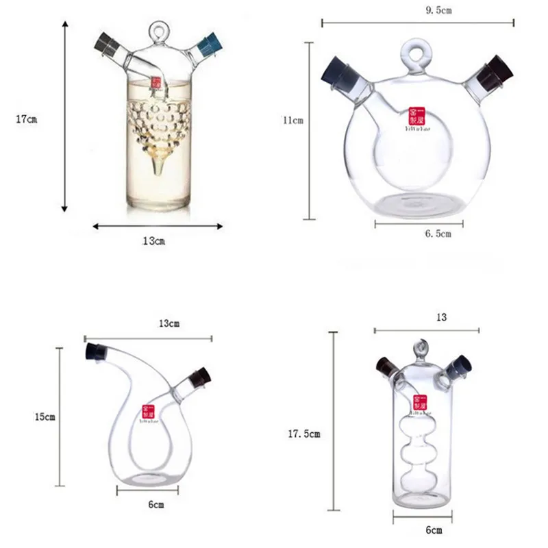 Высокотемпературная бутылка для специй, бутылка для масла и уксуса, стеклянная банка для соуса, герметичная Стеклянная банка для хранения вина, бутылки для бара